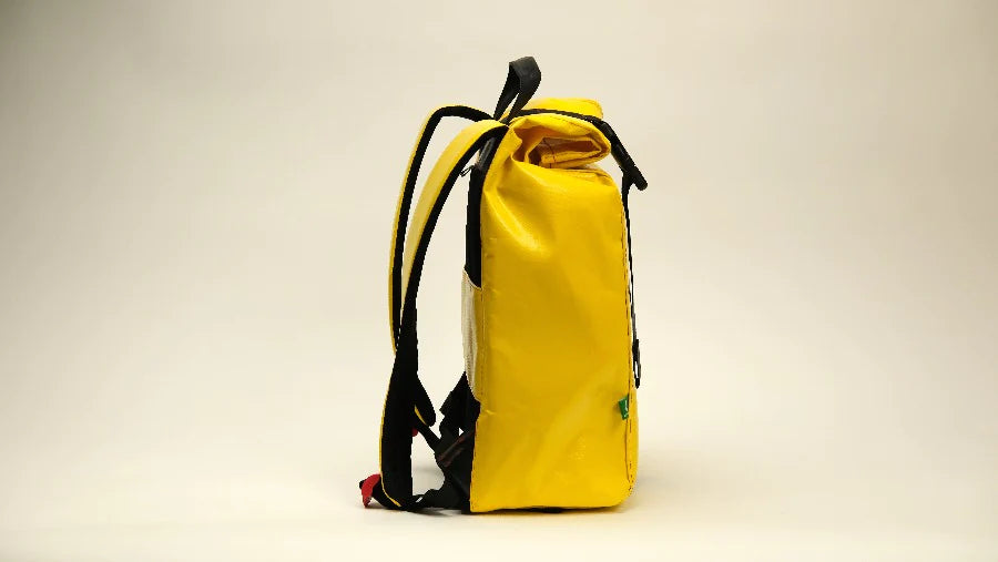 Yellow Urban Rolltop Backpack