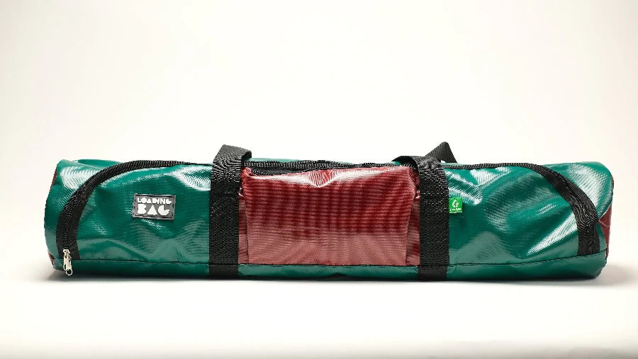 Green - Brown Yoga Mat Bag