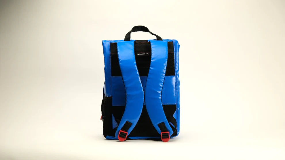 Blue Urban Rolltop Backpack