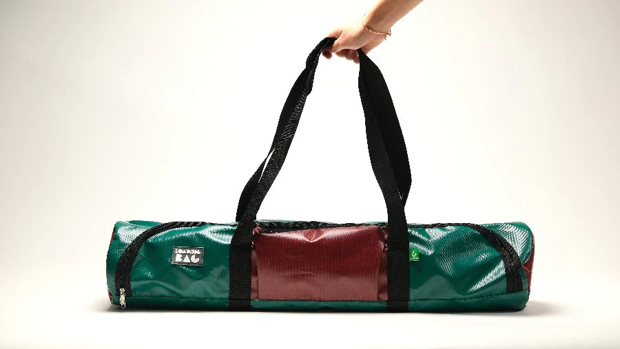 Green - Brown Yoga Mat Bag