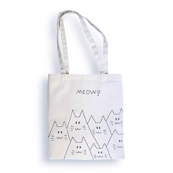 Meow Tote Çanta