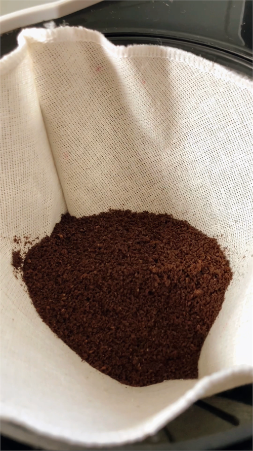 Yıkanabilir Kumaş Kahve Filtresi (5 adet No.4 Organik Pamuk Filtre)