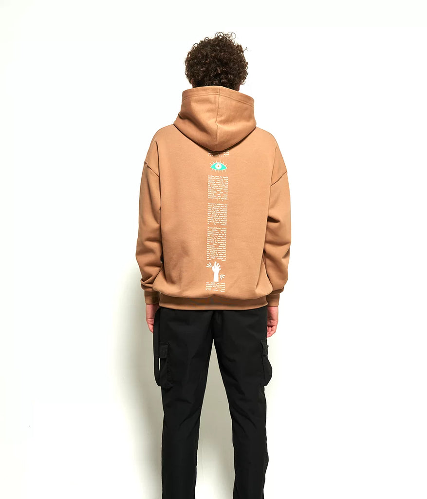 Camel Hoodie Green Poison